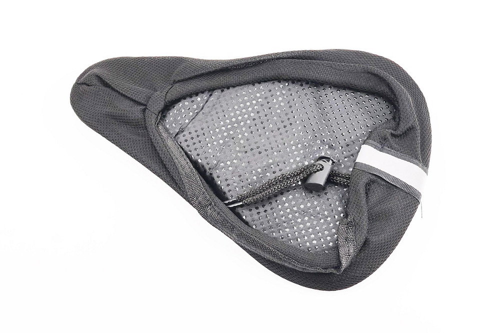 Чохол на сидіння, з гелевою вставкою, чорний HD-008 Київ - фото 2