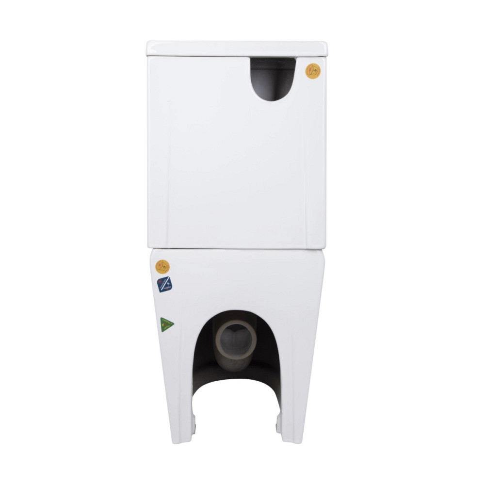 Унитаз напольный Qtap Jay Eco Ultra Quiet с сидением Soft-close 640x360x835 мм QTJAY27W48749 White Киев - изображение 7