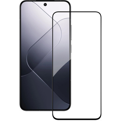 Стекло защитное ACCLAB Full Glue Xiaomi 14 Black (1283126591280) Винница - изображение 2