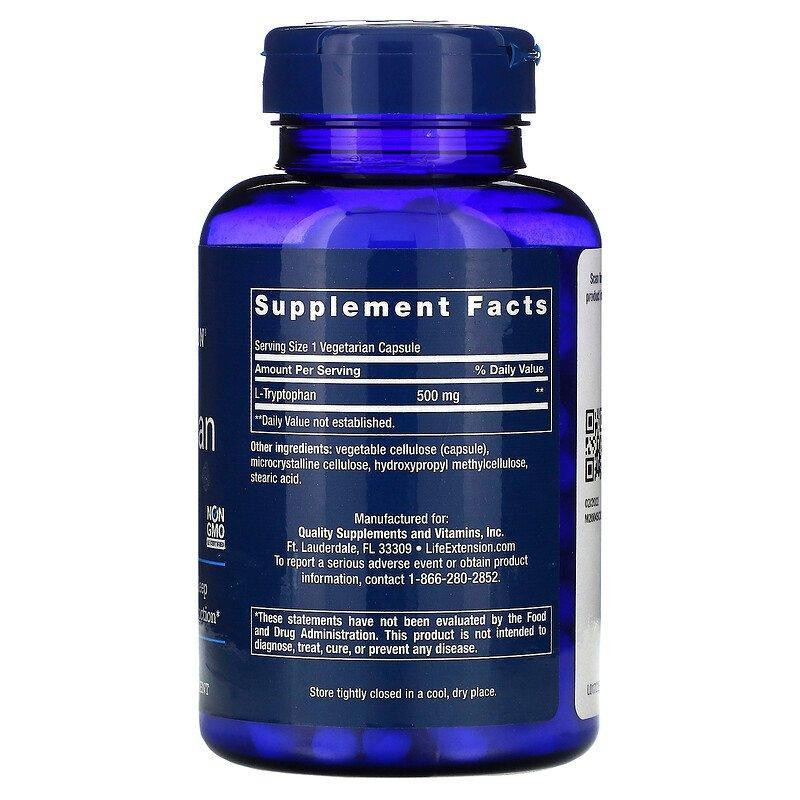 Триптофан Life Extension L-Tryptophan 90 капс Киев - изображение 2