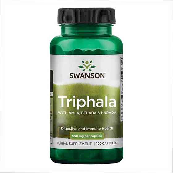 Трифала Swanson Triphala 500 mg 100 caps Киев