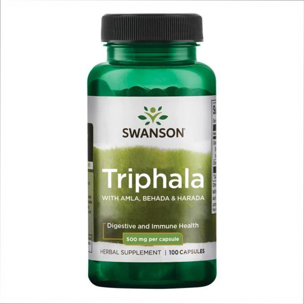 Трифала Swanson Triphala 500 mg 100 caps Київ - фото 1