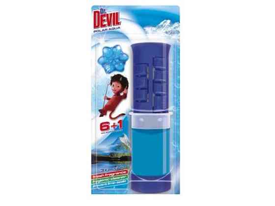 Блок Точковий для туалетів 1шт 3in1 (61) Полярна вода ТМ Dr.DEVIL Solmir Київ