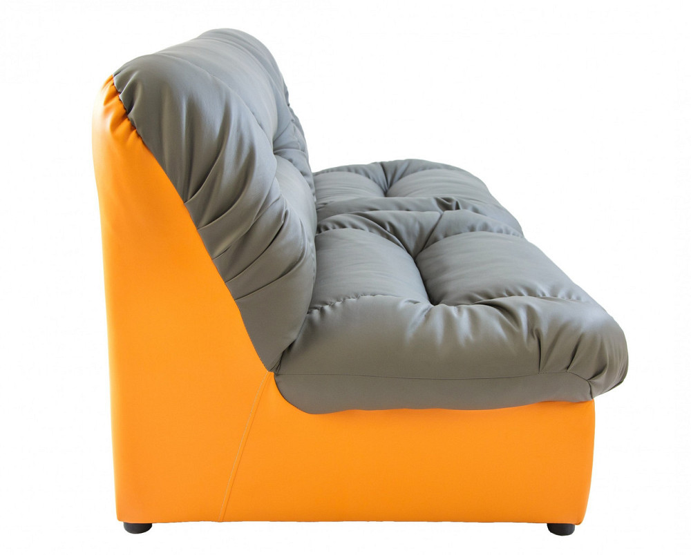 Диван Flay Vizit двойка 870х1650х850 Серо-желтый Киев - изображение 4