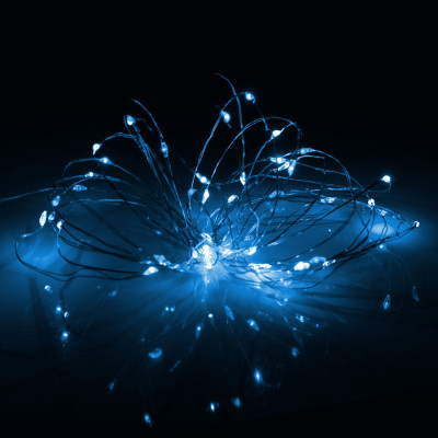 Гірлянда YES! Fun Нитка на мідному дроті 50 LED Холодно-біла 5 м Статична USB (975038) Вінниця - фото 3