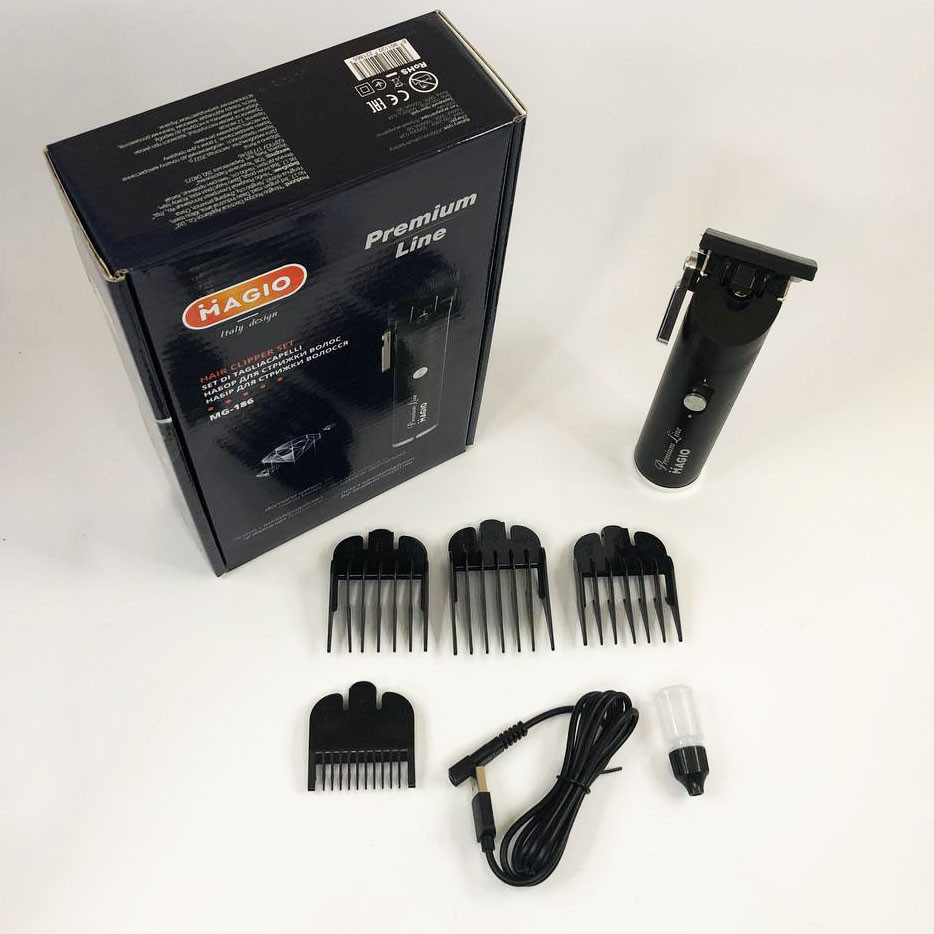 Триммер для стрижки аккумуляторный профессиональный, Машинка для стрижки с множеством насадок DA-36 Львов - изображение 5