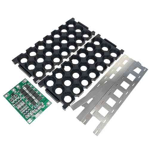 Корпус для сборки АКБ 12В 7-20Ач с холдерами и BMS, Li-ion 18650 3S 40А Киев