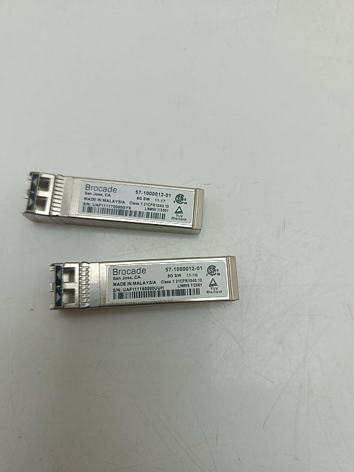 Оптичний трансивер Brocade 8Gb SW SFP+ (P/N: 57-1000012-01) (товар вживаний) 1шт Луцьк - фото 1