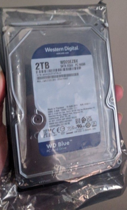 Жорсткий диск Western Digital Blue 2TB. Харків - фото 2