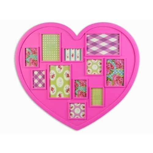 Фоторамка колаж Серце рожеве Київ - фото 1