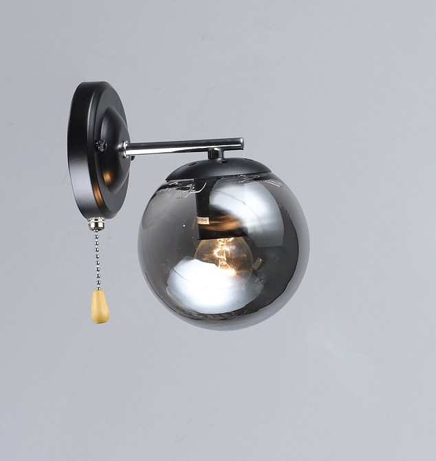 VALESO Бра VALESO K2307/1W Чорний + Хром Киев - изображение 1