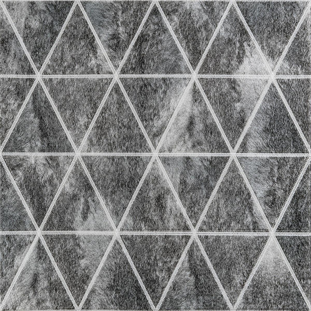 3D стінова панель сірі вінтажні ромби Київ - фото 1