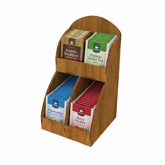 Органайзер для чаю (дерево) 160х163х300 Київ
