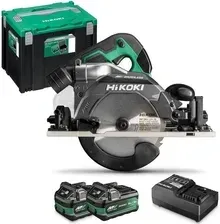 Электрическая пилка Akumulatorowa pilarka tarczowa ręczna HiKOKI (dawniej Hitachi) C3606DUM WPZ BRUSHLESS - 2 akumulatory Киев