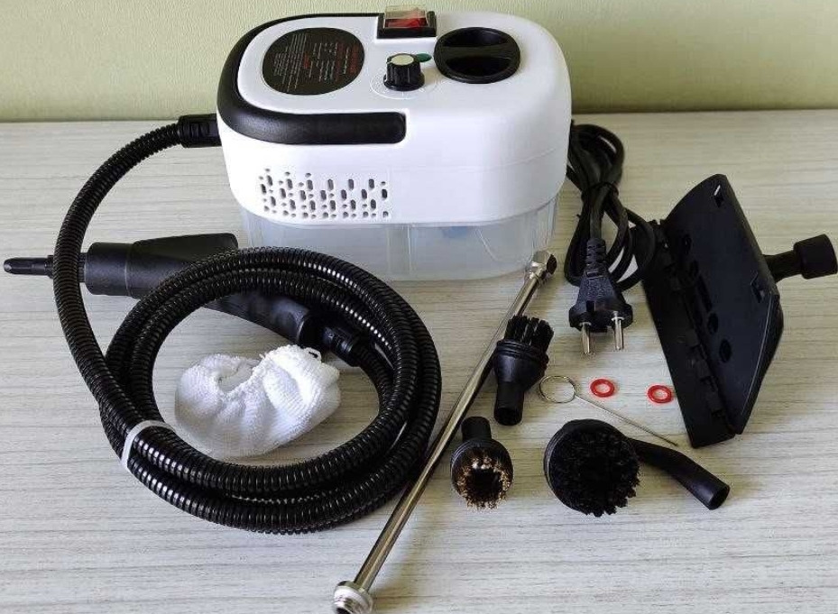 Мощный пароочиститель отпариватель 2500 вт 8 насадок / Пароочисник. Киев - изображение 8