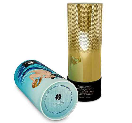 Пенящаяся соль для ванны Shunga Dead Sea salt Oriental Crystals — Ocean Temptations (500 г) Sex Aura Киев