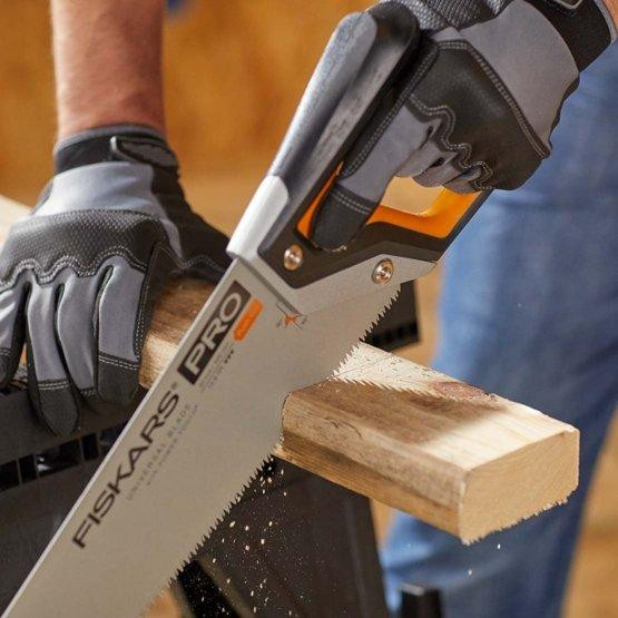 Універсальна Ручна Пила 50 см 9 TPI з чохлом Fiskars "PowerTooth" (1062919) Загартована сталь Нововолинськ - фото 8