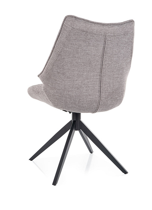 Стілець CODA BREGO чорний каркас/сірий 07 Киев - изображение 4