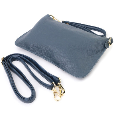 Сумка Vintage Из натуральной кожи Синяя (22646) Винница - изображение 11