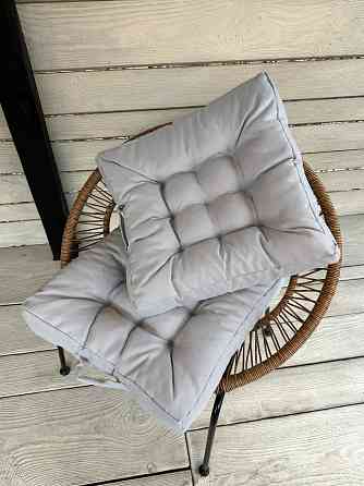 Подушка для стільців (50x50х8 см) Decorator Sawana колір світло-сірий 84-142 Київ