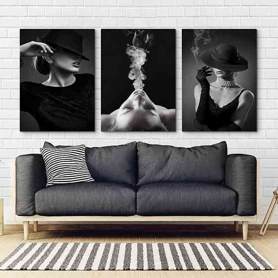 Модульна картина Дівчина Ретро Art-4_B3 Київ