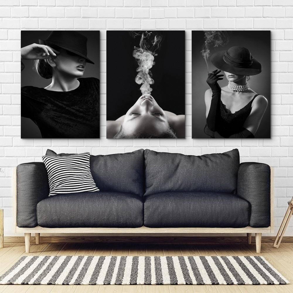 Модульна картина Дівчина Ретро Art-4_B3 Київ - фото 2