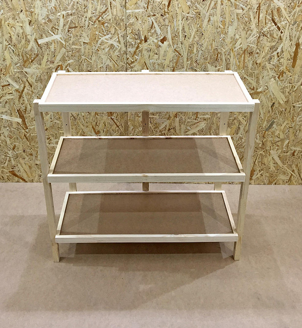 Етажерка розбірна "Честер" 3 полиці 40х100х100 Миколаїв - фото 4