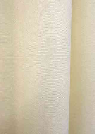 Комплект готових штор VR-Textil Мікровелюр Petek YL № 1704ш Кремовий 150х295 см 2 шт (33-0599) Київ