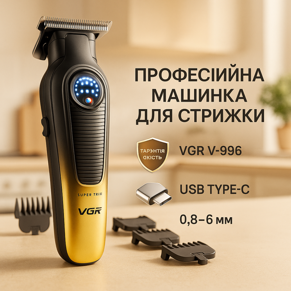 Профессиональная бритва-машинка для стрижки волос, Машинка для стрижки волос и затылка XJ-69 Львов - изображение 15