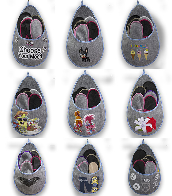 PaGo домашние тапочки для гостей набор из пяти пар тапок Одесса - изображение 3