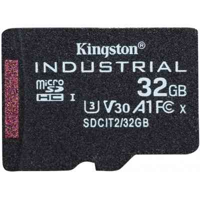 Карта памяти Kingston 32GB microSDHC class 10 UHS-I V30 A1 (SDCIT2/32GBSP) Винница