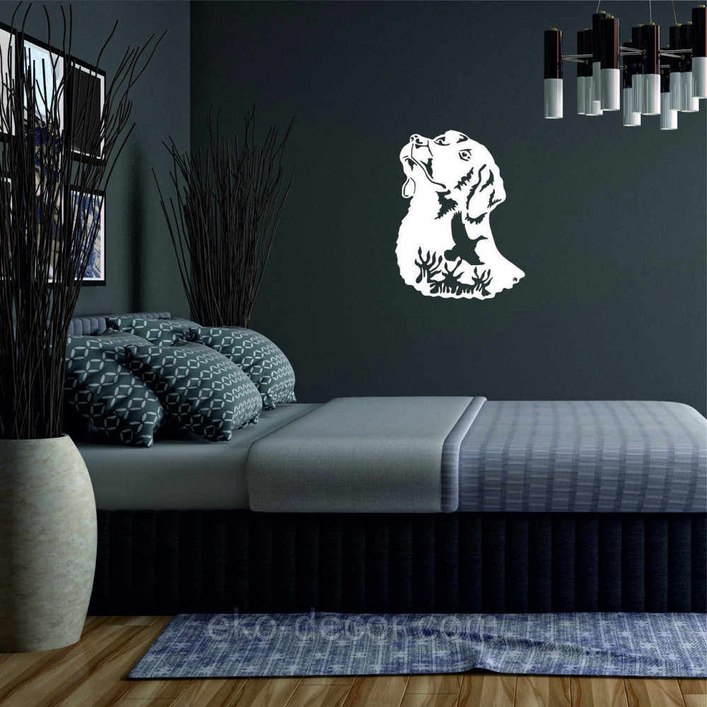 Декоративное настенное 3D Панно «Охота» Декор на стену с объемом 110*84 см, Белый Киев - изображение 3