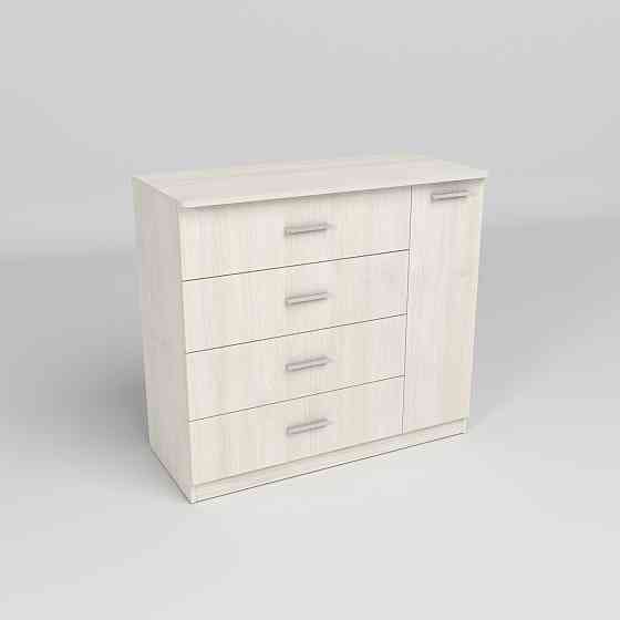 Комод Сабріна №2, Дуб Шамоні Світлий, 1100/500/1000 Львів