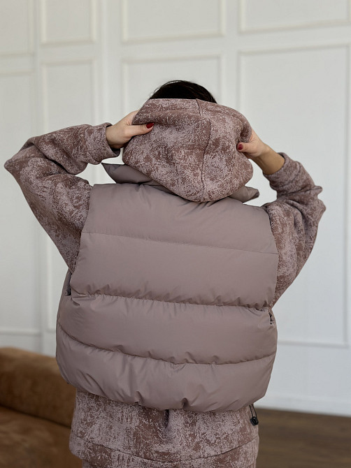 Жилетка черная женская укороченная Мокко 46/48 Харьков - изображение 10