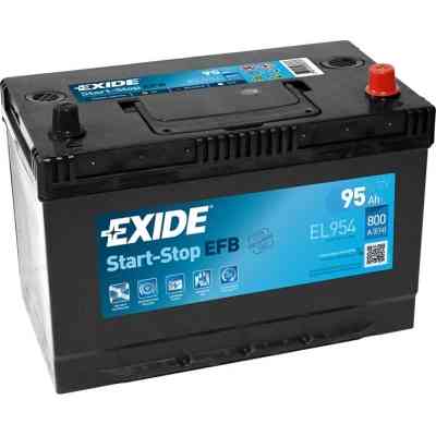 Акумулятор автомобільний EXIDE EXCELL 95Ah ASIA Ев (-/+) (760EN) (EB954) Вінниця