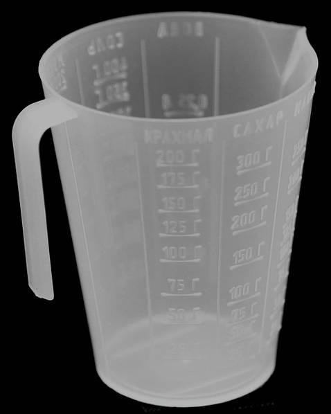 Стакан мерный прозрачный 0,4 л Харьков - изображение 1