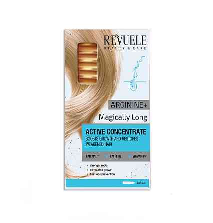 Концентрат для активації росту волосся в ампулах Аргенін + Магічна довжина Revuele 8х5 мл Київ