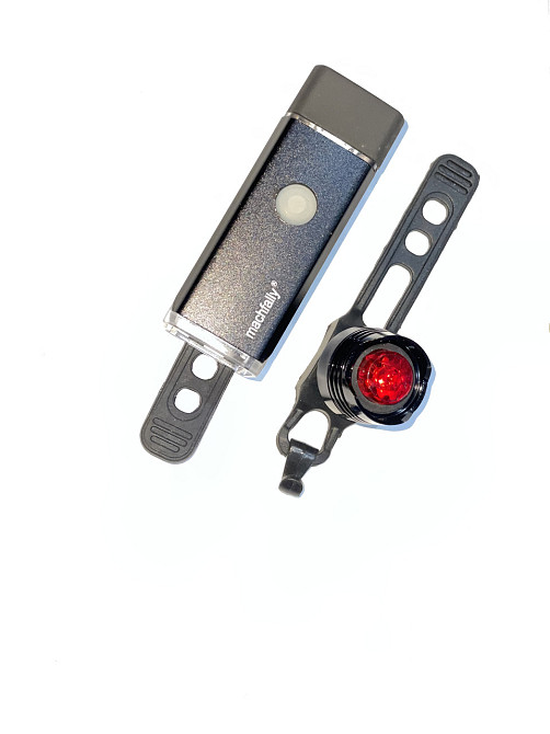 Ліхтар передній (у зборі) велосипедний (з мигалкою) F Мукачево - фото 1