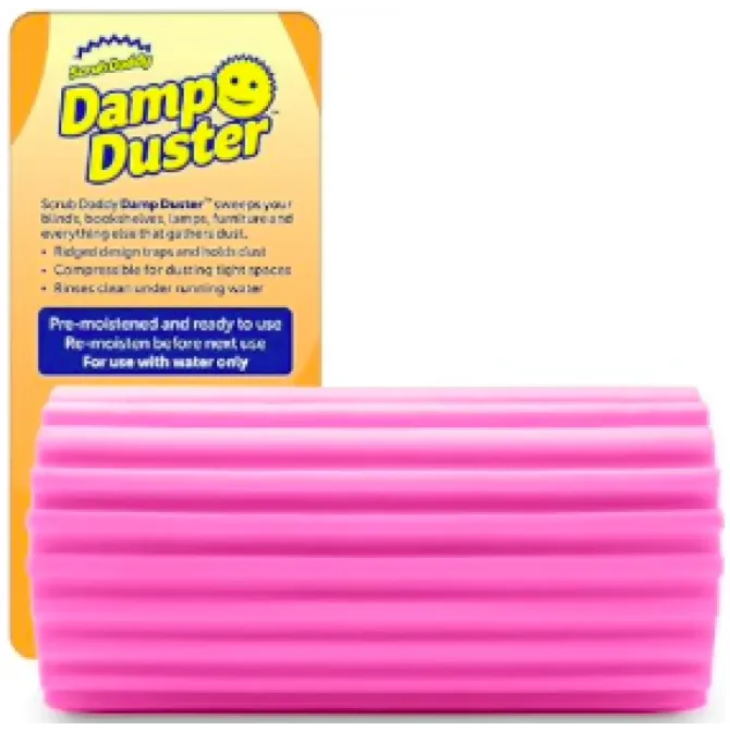 Губка для чищення будь-яких поверхонь Damp Duster, Scrub Daddy Львів - фото 1