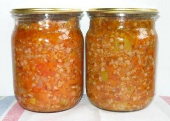 Гречана каша з овочами консервована 0,5 л Київ - фото 1