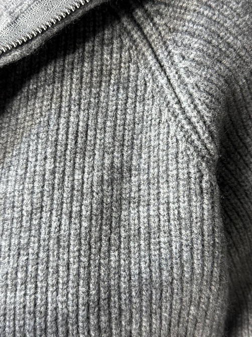 Кардиган жіночий A-N 1899 светр на блискавці в’язаний сірий, сірий, one size Київ - фото 19