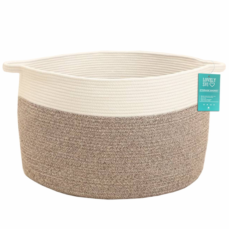 Корзина Органайзер Lovely Svi для хранения белья или игрушек 55 х 35 Светло-коричневый Киев - изображение 1