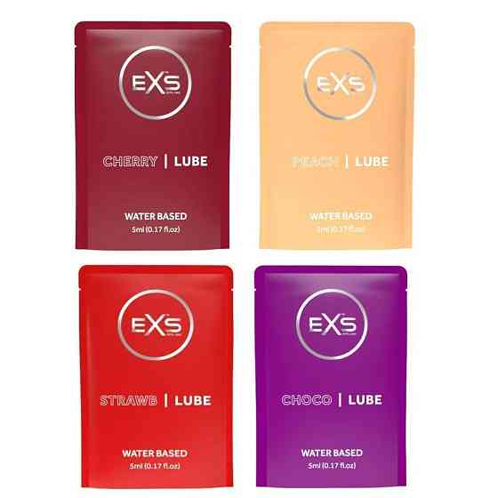Лубрикант - EXS Flavoured Lube, 5 мл*100 шт. Sex Aura Київ