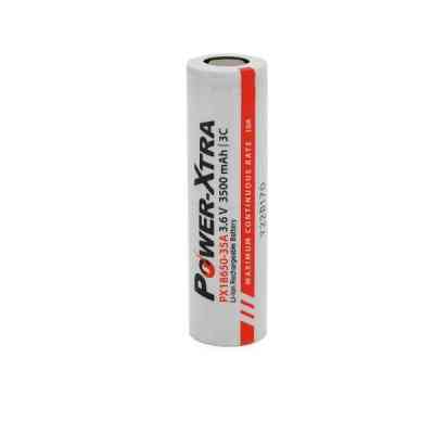 Аккумулятор 18650 3500mAh, 3.6V, white Power-Xtra (PX18650-35A / 29752) Винница