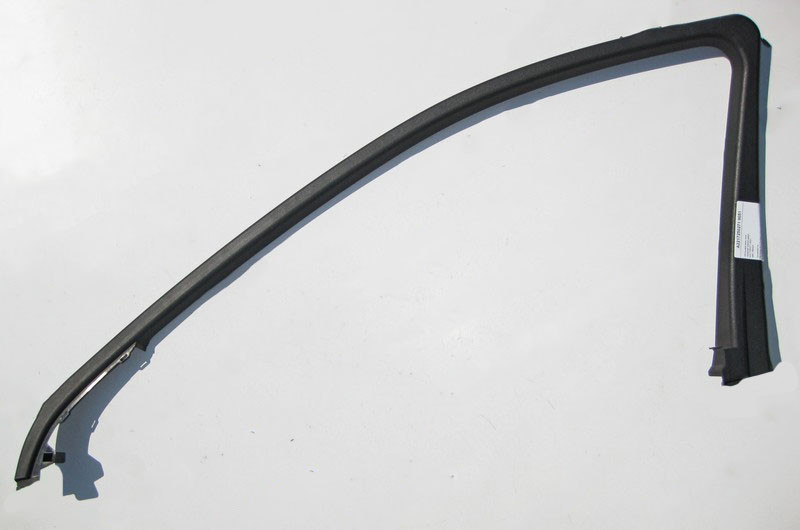 Mercedes-Benz  A2217250271 9051 Облицювання рами вікна передніх правих дверей чорна S-class W221 Одеса - фото 1