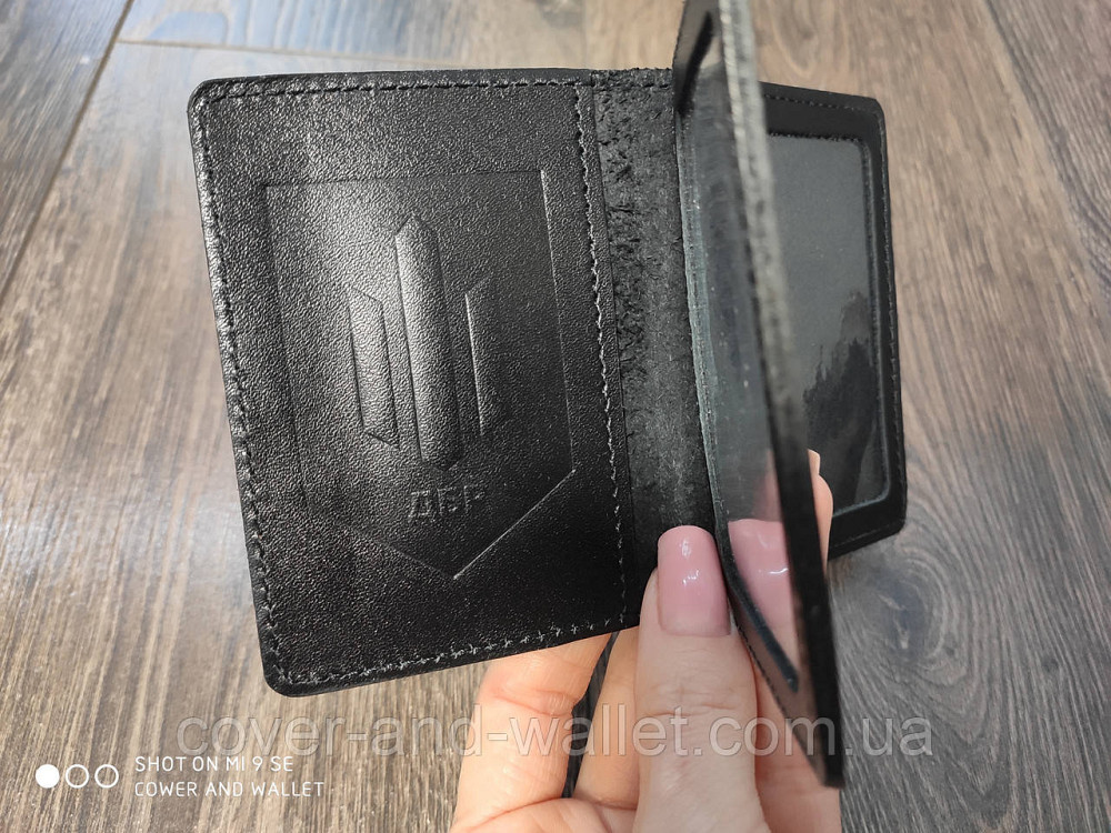 Обкладинка для посвідчення "Державне бюро розслідувань" з клапаном Київ - фото 7