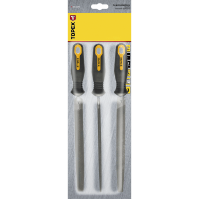 Напилок Topex 200/2 мм, 3 шт. (06A230) Вінниця