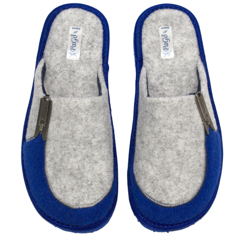 Тапочки домашние мужские закрытые войлок Одесса - изображение 8