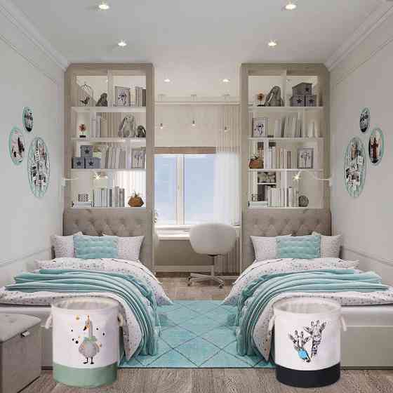 Корзина для Іграшок і Білизни Органайзер Lovely Svi 45 х 35 см Два Жирафа Киев