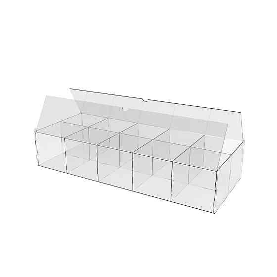 Коробка акрилова EKOSTAR 616х254х132 з кришкою Київ